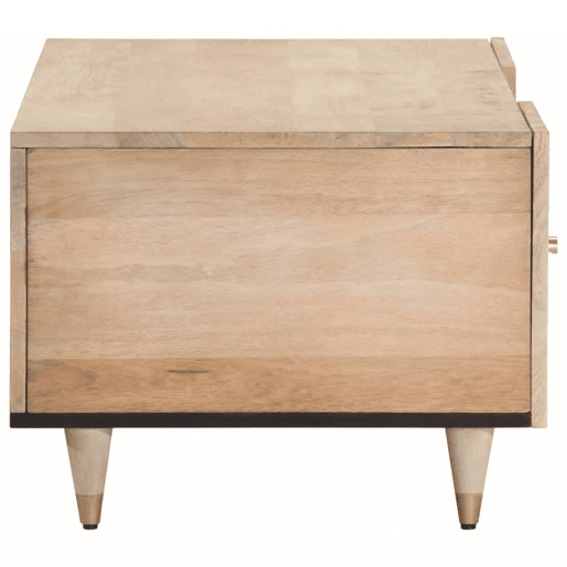 Mesa de Centro, Mesa baixa, 100x54x40 cm madeira de mangueira maciça
