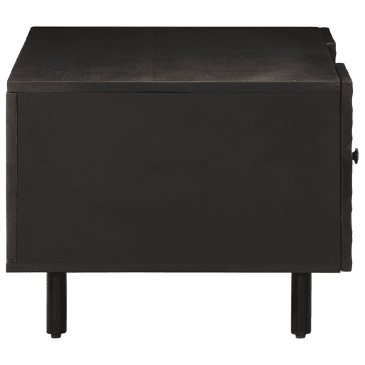 Mesa de Centro, Mesa baixa, 100x54x40 cm madeira de mangueira maciça preto