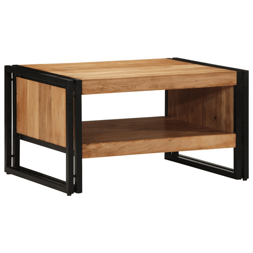 Mesa de Centro, Mesa baixa, 70x50x38 cm madeira de acácia maciça Mesa de Centro, Mesa baixa, 70x50x38 cm madeira de acácia maciça