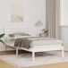 Estructura de cama individual para adultos Estructura de cama individual para adultos Blanco