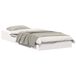 Estructura de cama individual para adultos Estructura de cama individual para adultos Blanco