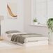 Estructura de cama individual para adultos Estructura de cama individual para adultos Blanco