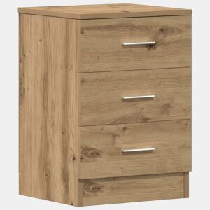Soluna Home - Mesitas De Noche Madera Madera Clara 38 x 35 x 55 cm