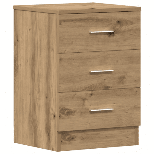 Soluna Home - Mesitas De Noche Madera Madera Clara 38 x 35 x 55 cm
