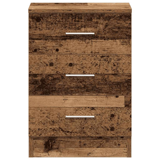 Soluna Home - Mesas de cabeceira Madeira 2 piezas 38 x 35 x 55 cm