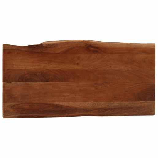 Mesa de Centro, Mesa baixa, 110x55x40 cm acácia maciça castanho-mel