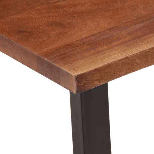 Mesa de Centro, Mesa baixa, 110x55x40 cm acácia maciça castanho-mel