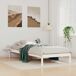 Estructura de cama individual para adultos 140x215 Estructura de cama individual para adultos 140x215 Blanco
