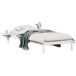 Estructura de cama individual para adultos 140x215 Estructura de cama individual para adultos 140x215 Blanco
