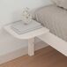 Estructura de cama individual para adultos 140x215 Estructura de cama individual para adultos 140x215 Blanco