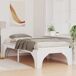 Estructura de cama individual para adultos Estructura de cama individual para adultos Blanco