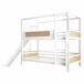 Cama alta para niños Cama alta para niños Blanco