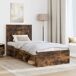 Estructura de cama simple para adultos Estructura de cama simple para adultos Marrón