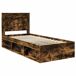 Estructura de cama simple para adultos Estructura de cama simple para adultos Marrón