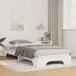Estructura de cama individual para adultos Estructura de cama individual para adultos Blanco