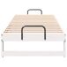 Estructura de cama individual para adultos Estructura de cama individual para adultos Blanco