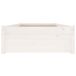 Estructura de cama individual para adultos 80x195 Estructura de cama individual para adultos 80x195 Blanco