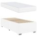 Estructura de cama individual para adultos Estructura de cama individual para adultos Blanco