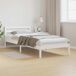 Estructura de cama individual Estructura de cama individual Blanco