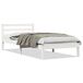 Estructura de cama individual Estructura de cama individual Blanco