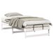 Estructura de cama individual para adultos Estructura de cama individual para adultos Blanco