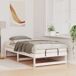Estructura de cama individual para adultos Estructura de cama individual para adultos Blanco