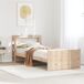 Estructura de cama individual para adultos Estructura de cama individual para adultos Marrón