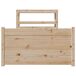Estructura de cama individual para adultos Estructura de cama individual para adultos Marrón