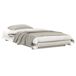 Estructura de cama individual para adultos Estructura de cama individual para adultos Blanco