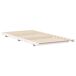 Estructura de cama individual para adultos Estructura de cama individual para adultos Blanco