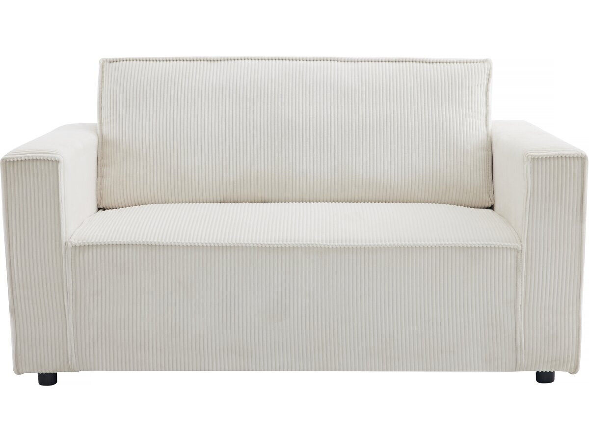 Sofá convertible recto de pana <<Grenelle>>