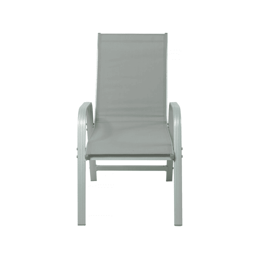 Mesa e cadeiras de jardim em alumínio extensível Lagos - 140280 x 90 x 76 cm - 10 lugares sentados - Cinzento claro