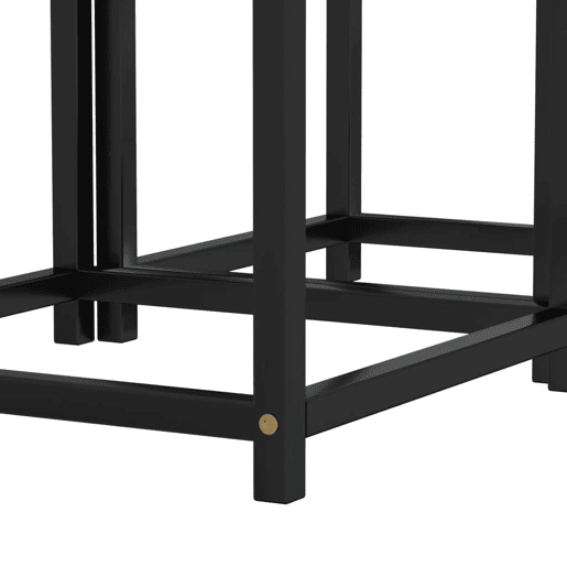 2pcs Mesas de Centro - Mesas baixas MDF cor carvalho sonoma