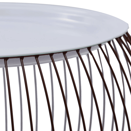 Mesa de Centro, Mesa baixa, dourada Ø 51 cm Mesa de Centro, Mesa baixa, dourada Ø 51 cm