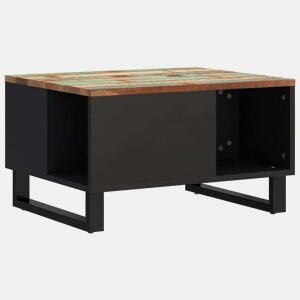 Mesa de Centro, Mesa baixa, 60x50x35 cm madeira recuperada maciça