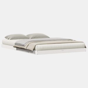 Estrutura de cama de chão Branco 213.5 x 104 x 9 cm