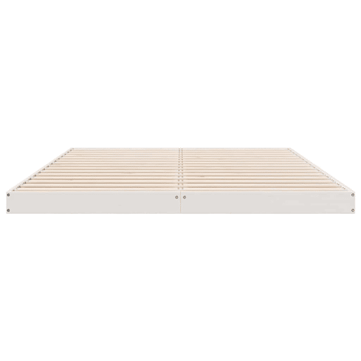 Estrutura de cama de chão Branco 213.5 x 104 x 9 cm
