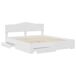Estructura De Cama Doble Matrimonial Estructura De Cama Doble Matrimonial Blanco