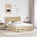 Estructura de cama matrimonial Estructura de cama matrimonial Madera Clara