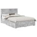 Estructura de cama matrimonial Estructura de cama matrimonial Gris