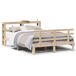 Estructura de cama matrimonial Estructura de cama matrimonial Marrón