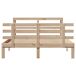 Estructura de cama matrimonial Estructura de cama matrimonial Marrón