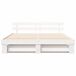 Estructura De Cama Doble Matrimonial Estructura De Cama Doble Matrimonial Blanco