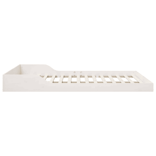 Estrutura De Cama De Casal Simple - Branco 160 x 210 cm Estrutura De Cama De Casal Simple - Branco 160 x 210 cm