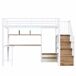 Cama alta para niños Cama alta para niños Blanco