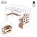 Cama alta para niños Cama alta para niños Blanco