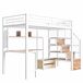 Cama alta para niños Cama alta para niños Blanco