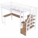 Cama alta para niños Cama alta para niños Blanco