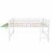 Cama alta para niños 245x176 Cama alta para niños 245x176 Blanco