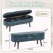 Bancos tapizados 110x40 Bancos tapizados 110x40 Azul